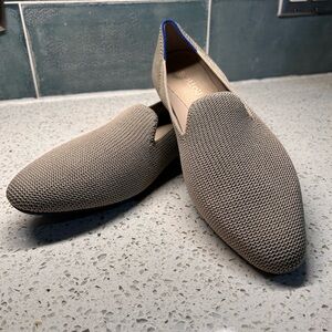 Rothy’s The Almond Loafer in Khaki Women’s Size 12